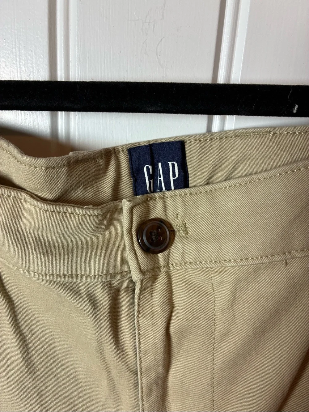GAP Men's Tan Straight-Leg Chinos